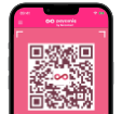 Scan the QR code with the app icon